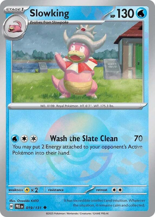 Slowking (Poke Ball Pattern) - Holofoil 019/131 Prismatic Evolutions | Uncommon Pokemon Card