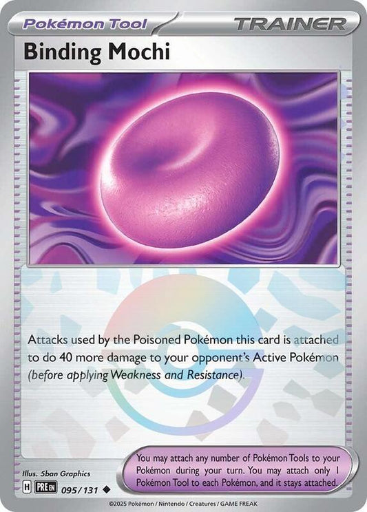 Binding Mochi (Poke Ball Pattern) - Holofoil 095/131 Prismatic Evolutions | Uncommon Trainer Card