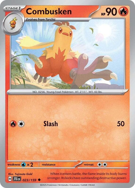 Combusken - Reverse Holofoil 023/159 Journey Together | Uncommon Pokemon Card