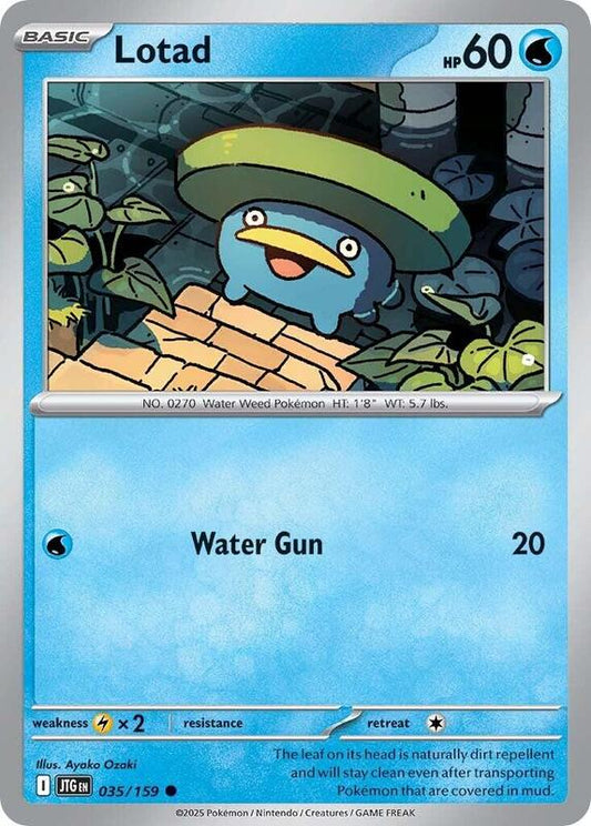 Lotad - Normal 035/159 Journey Together | Common Pokemon Card