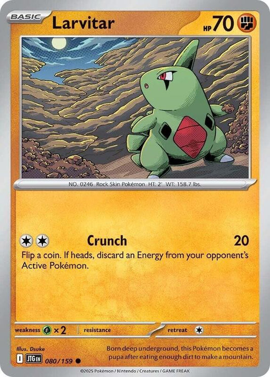 Larvitar - Normal 080/159 Journey Together | Common Pokemon Card