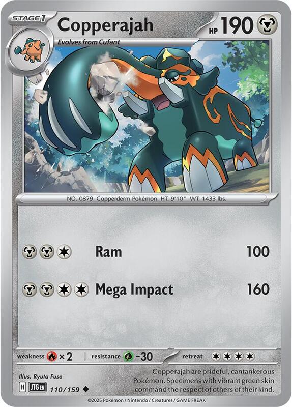 Copperajah - Reverse Holofoil 110/159 Journey Together | Uncommon Pokemon Card