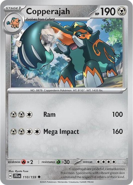 Copperajah - Normal 110/159 Journey Together | Uncommon Pokemon Card