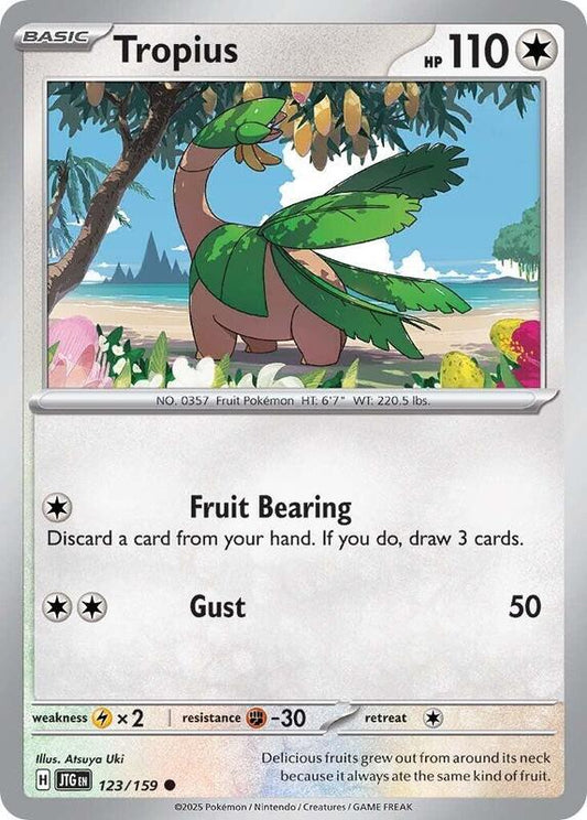 Tropius - Normal 123/159 Journey Together | Common Pokemon Card