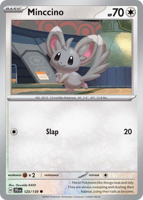 Minccino - Normal 125/159 Journey Together | Common Pokemon Card