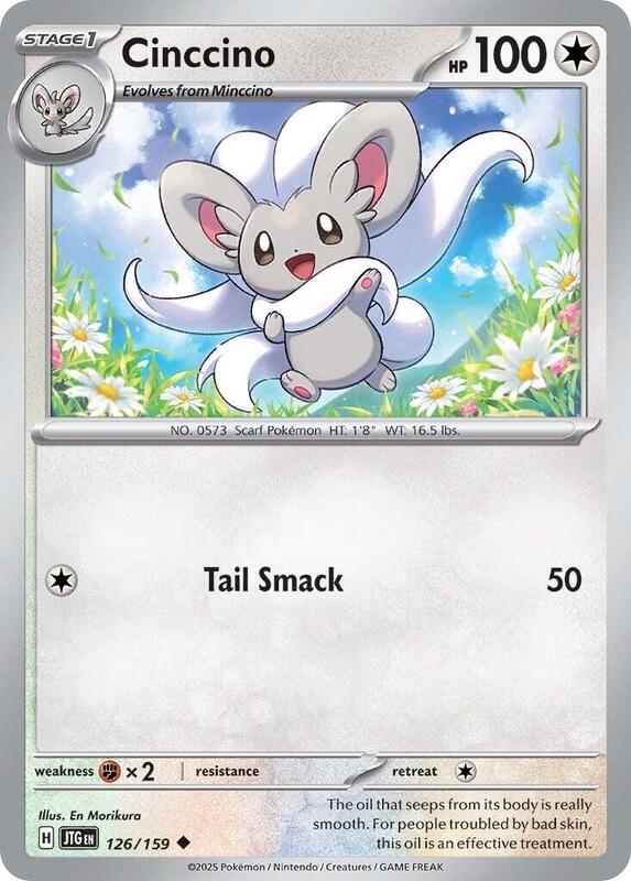 Cinccino - Normal 126/159 Journey Together | Uncommon Pokemon Card