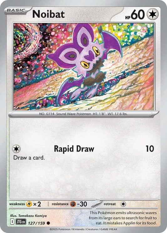 Noibat - 127/159 - Normal 127/159 Journey Together | Common Pokemon Card