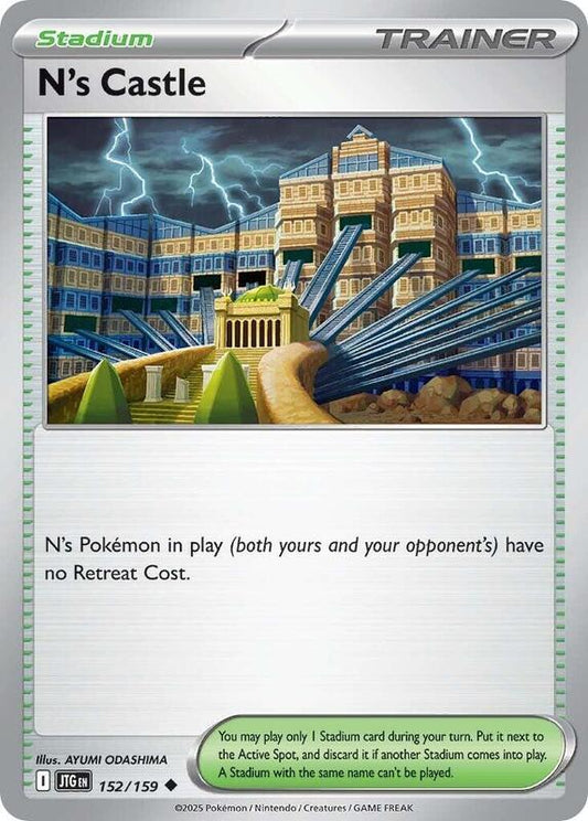 N's Castle - Normal 152/159 Journey Together | Uncommon Trainer Card