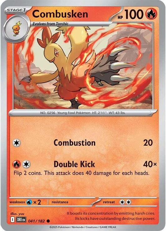 Combusken - Normal 041/182 Destined Rivals | Common Pokemon Card