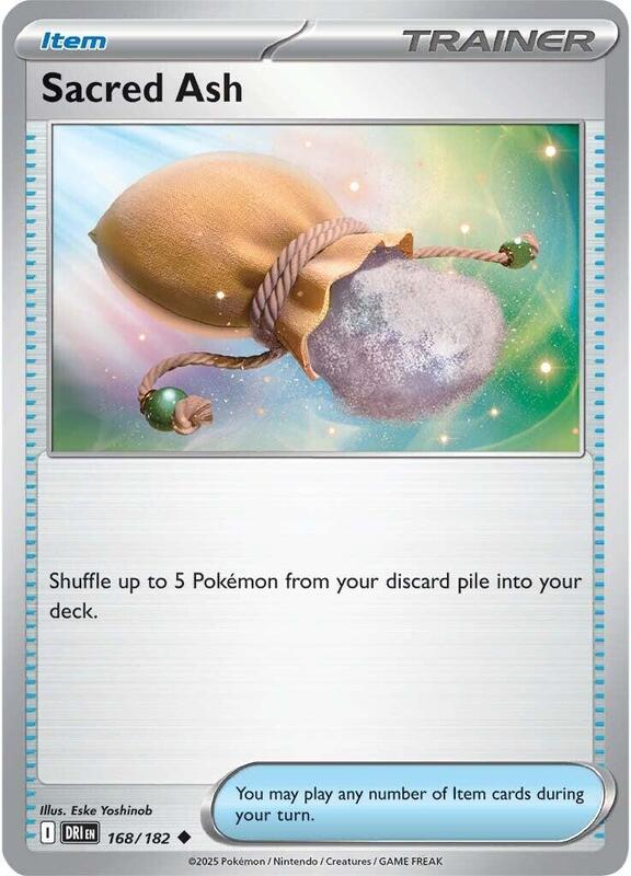 Sacred Ash - Normal 168/182 Destined Rivals | Uncommon Trainer Card