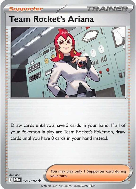 Team Rocket's Ariana - 171/182 - Normal 171/182 Destined Rivals | Uncommon Trainer Card