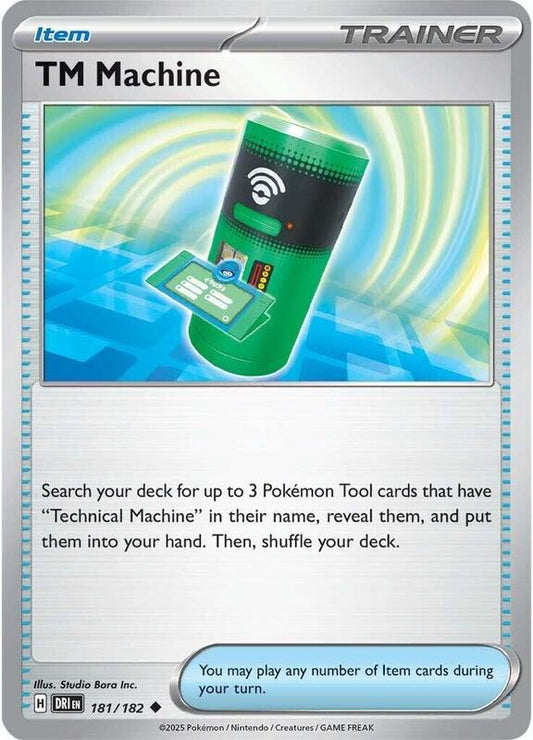 TM Machine - Normal 181/182 Destined Rivals | Uncommon Trainer Card
