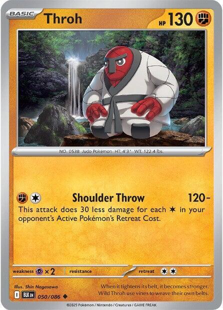 Throh - Normal 050/086 Black Bolt | Uncommon Pokemon Card
