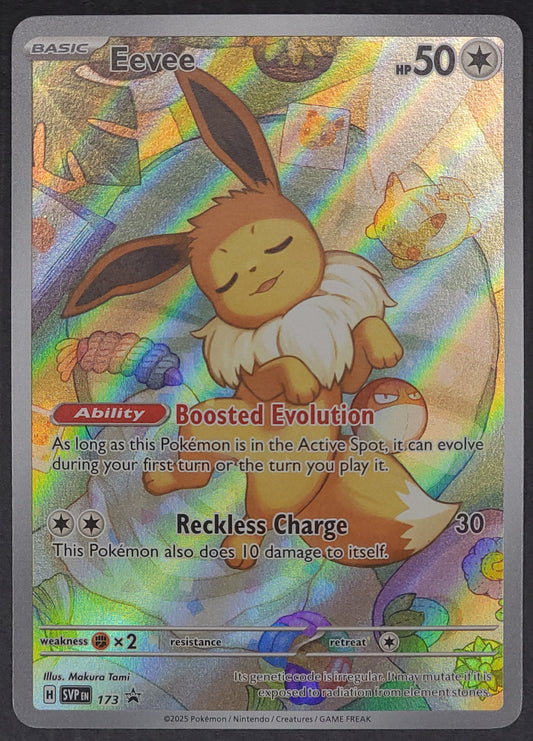 Eevee SVP 173 | Black Star Promo (Prismatic Evolutions ETB) Pokemon Card