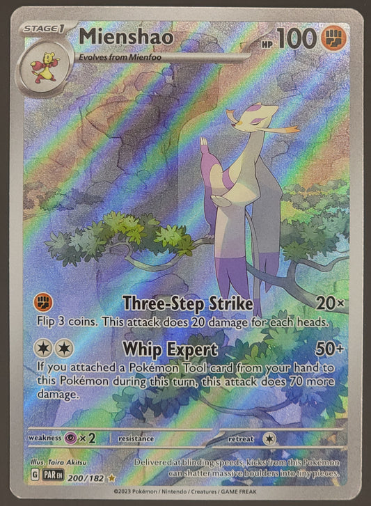 Mienshao 200/182 Paradox Rift | Illustration Rare Pokemon Card