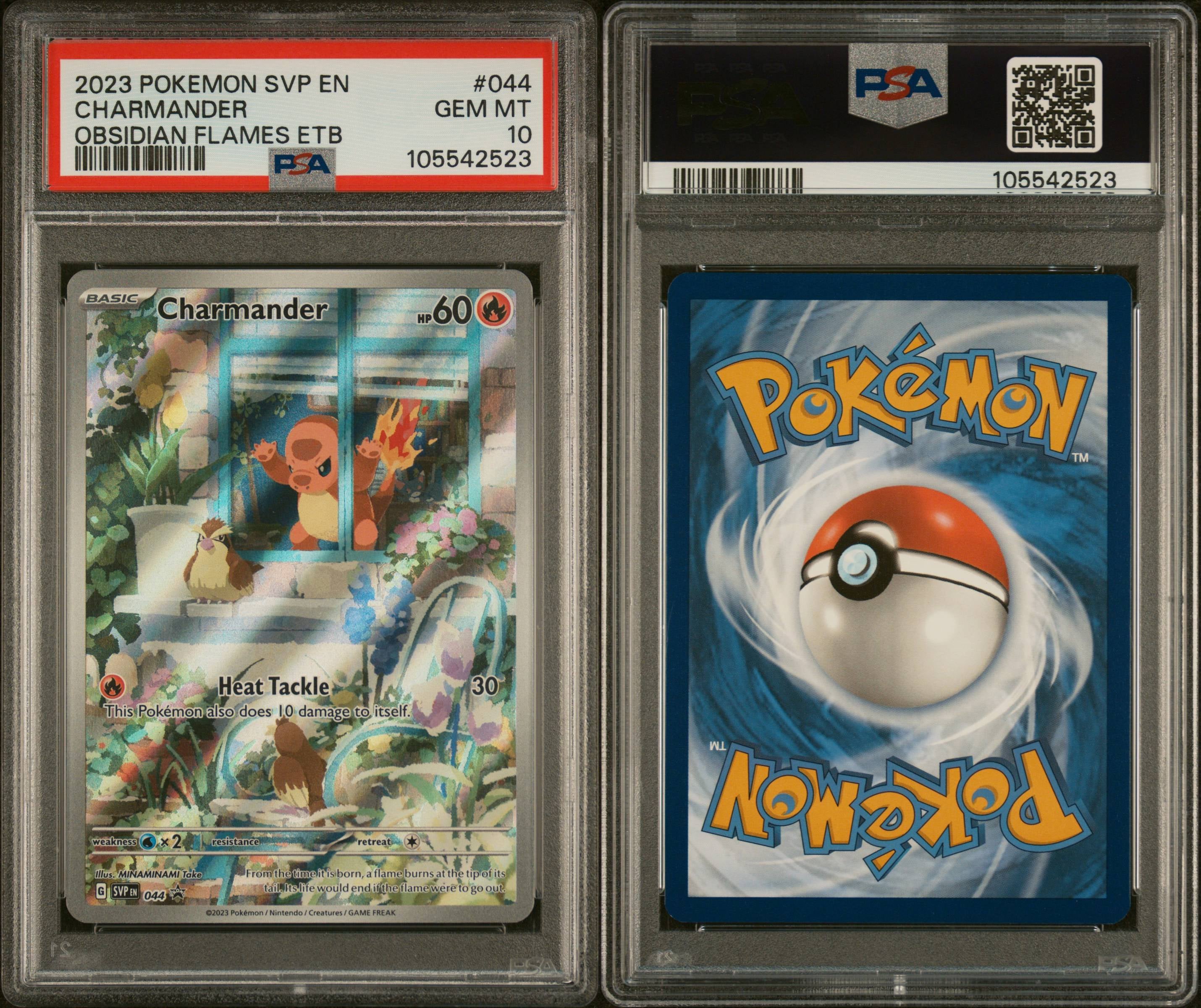 PSA 10 Charmander SVP044 | Scarlet & Violet Black Star Promo